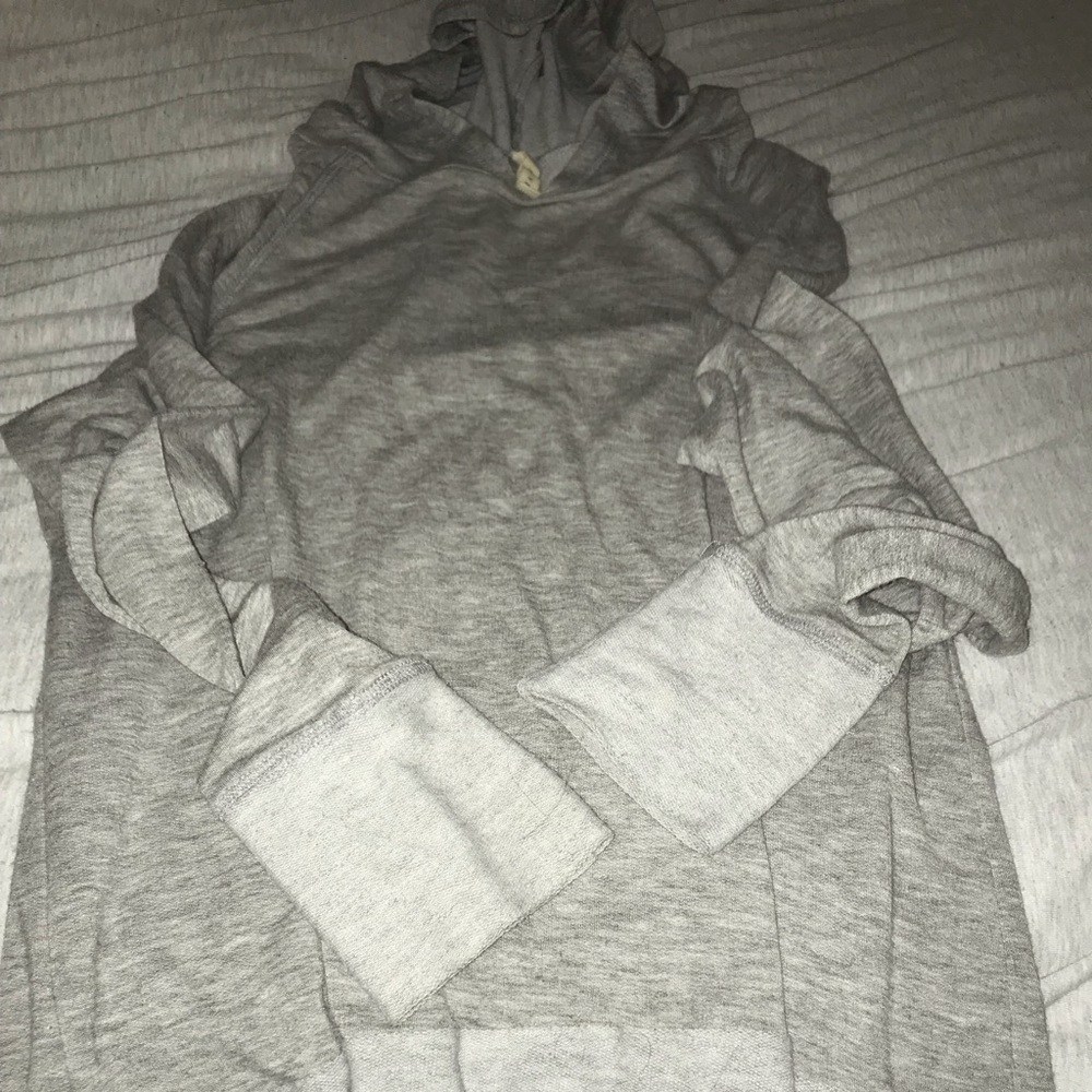 Gray sweater